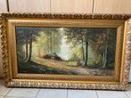 Schilderij Boslandschap, Ophalen