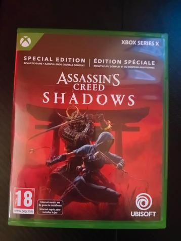 Assassins creed shadows disc edition. beschikbaar voor biedingen