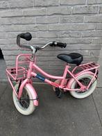 Meisjesfiets 12 inch met zijwieltjes, Fietsen en Brommers, Fietsen | Kinderfietsjes, Ophalen, Zo goed als nieuw, Zijwieltjes