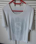 T-shirt „" Leopard "”, Ophalen of Verzenden, Gedragen, Overige maten, Wit