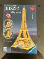 Ravensburger 3D Puzzel Eiffeltoren met LED Night Edition, Hobby & Loisirs créatifs, Sport cérébral & Puzzles, Enlèvement ou Envoi