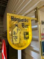 Hoegaards Bier reclamebord, Verzamelen, Biermerken, Ophalen of Verzenden, Gebruikt, Reclamebord, Plaat of Schild, Overige merken
