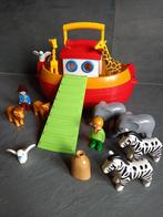 Playmobil 1 2 3 Ark boot met dieren nieuwstaat, Ophalen of Verzenden, Zo goed als nieuw