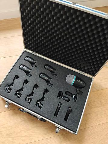 7 delige drum microfoon set, Enlèvement ou Envoi, Comme neuf