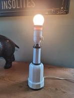 Ancienne rare lampe en céramique (2), Enlèvement ou Envoi