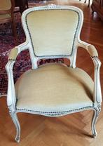 vintage zetel - stoel mohair velours, Huis en Inrichting, Ophalen, Zo goed als nieuw, Eenpersoons