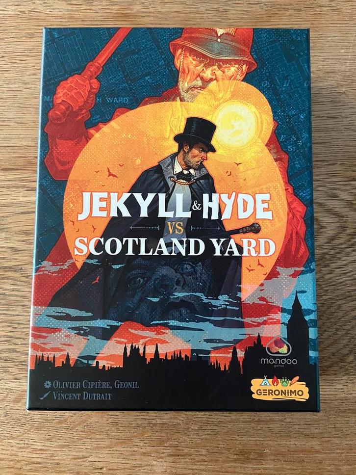 Jekyll & Hyde VS Scotland Yard, Hobby en Vrije tijd, Gezelschapsspellen | Bordspellen, Zo goed als nieuw, Ophalen