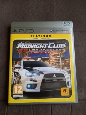 PS3 Midnight club: Los Angeles Complete edition beschikbaar voor biedingen