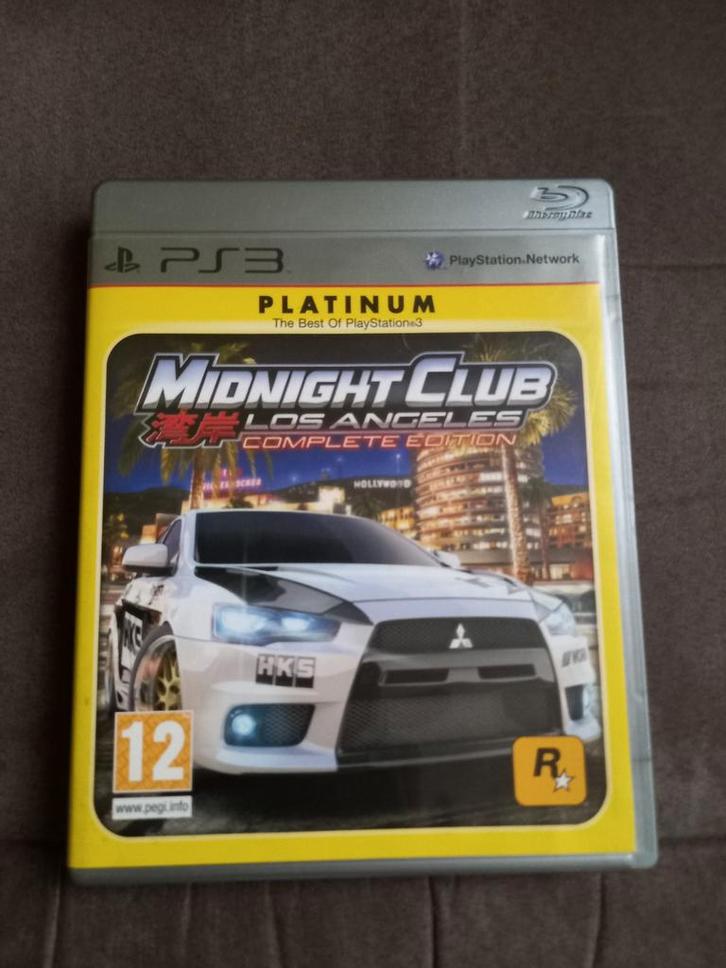 PS3 Midnight club: Los Angeles Complete edition, Games en Spelcomputers, Games | Sony PlayStation 3, Gebruikt, Racen en Vliegen