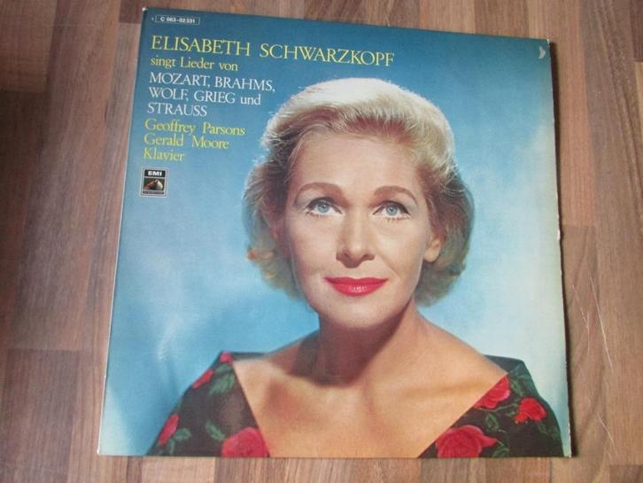 ELISABETH SCHWARZKOPF singt lieder von Mozart,Brahms,Wolf,Gr, Cd's en Dvd's, Vinyl | Klassiek, Gebruikt, Classicisme, Opera of Operette