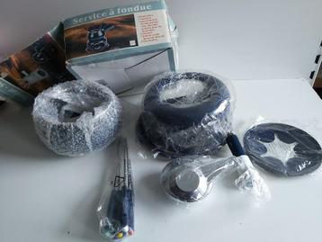Vintage fondueset uit de jaren 70 beschikbaar voor biedingen