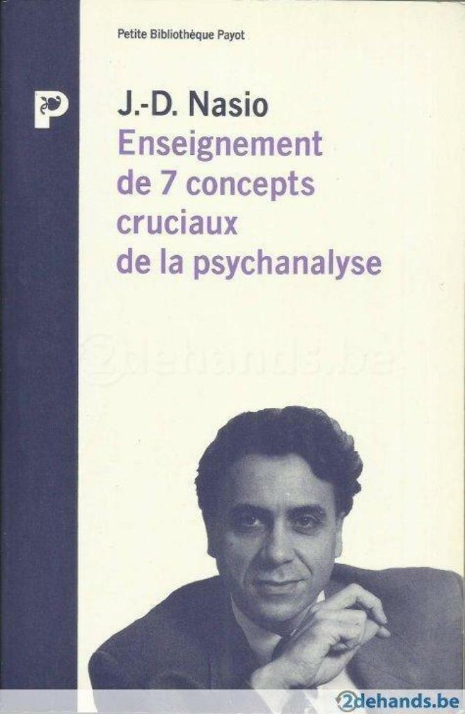 Enseignement de 7 concepts cruciaux de la psychanalyse, Boeken, Psychologie, Gelezen, Sociale psychologie, Ophalen of Verzenden