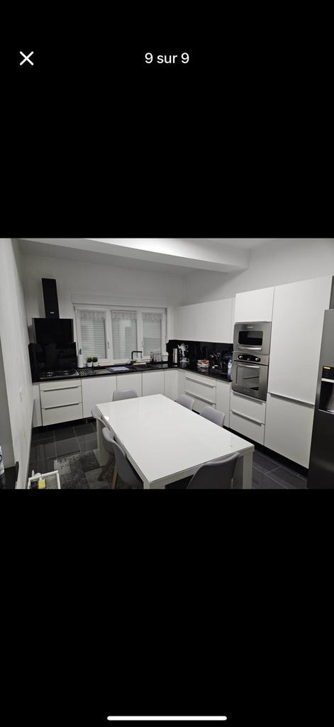 Cuisine équipée Full, Huis en Inrichting, Keuken | Complete keukens, Zo goed als nieuw, Zwart, Ophalen