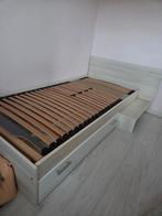 Eenpersoonsbed, Huis en Inrichting, Slaapkamer | Bedden, Ophalen, Eenpersoons, Wit, 200 cm