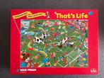 Goliath - That’s Life puzzel - speciale rode editie voetbal, Ophalen of Verzenden, 500 t/m 1500 stukjes, Legpuzzel
