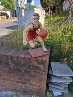Beeld hout basketter, Ophalen, Gebruikt