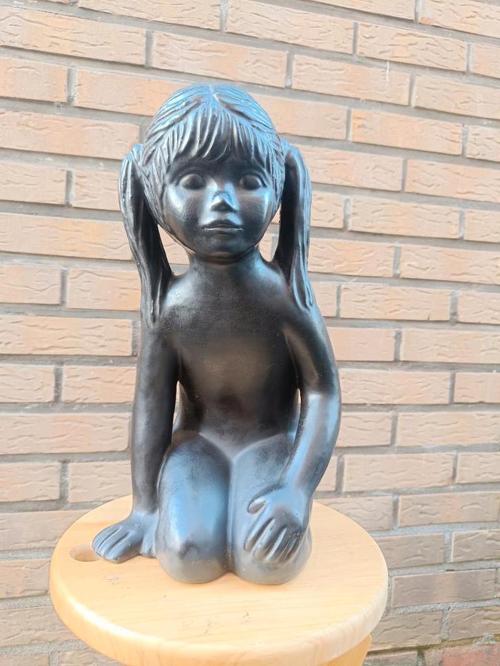 Vintage beeld Emiel Laskaris maat XXL, Antiek en Kunst, Antiek | Keramiek en Aardewerk, Ophalen of Verzenden