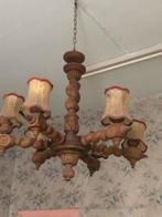 Ancien lustre en bois, Enlèvement, Comme neuf, Bois