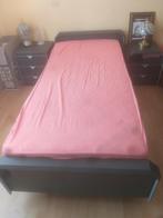 1 persoonsbed met 2 matrassen, Huis en Inrichting, Slaapkamer | Complete slaapkamers, Ophalen, Gebruikt