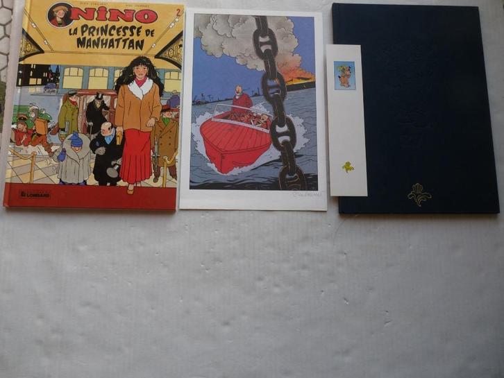 Nino T2 - La Princesse de Manhattan + Sérigraphie signée, Boeken, Stripverhalen, Nieuw, Ophalen of Verzenden