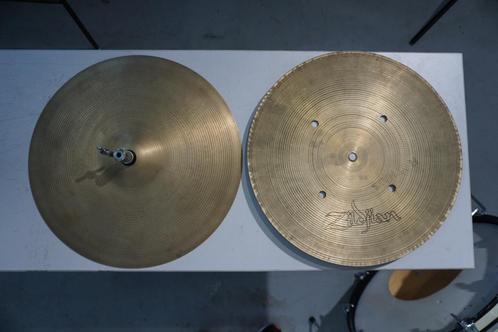 Cymbales ZILDJIAN AVEDIS / PAISTE (vintage 70's), Muziek en Instrumenten, Drumstellen en Slagwerk, Zo goed als nieuw