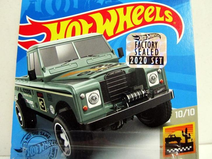 Land Rover Series III Pick-up Hot Wheels Factory Sealed 2020, Hobby en Vrije tijd, Modelauto's | Overige schalen, Nieuw, Auto