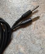 Audio kabel - 2x 6,3 mm stekker mono - ca.6m., Ophalen of Verzenden, Zo goed als nieuw, 5 tot 10 meter, Overige kabels