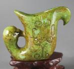 China Qing Dynastie (18de E) Antiek Jade theelepel - L 7cm, Antiek en Kunst, Verzenden