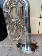 Hofmeister Bes bas (4de & 5de ventiel) in protec draagrugzak, Musique & Instruments, Instruments à vent | Tubas, Enlèvement, Utilisé