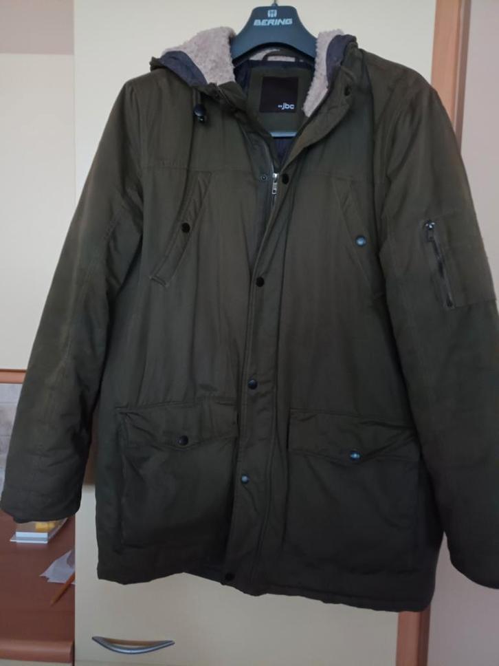 Warme anorak met kap    l, Kleding | Heren, Jassen | Winter, Maat 52/54 (L), Ophalen of Verzenden