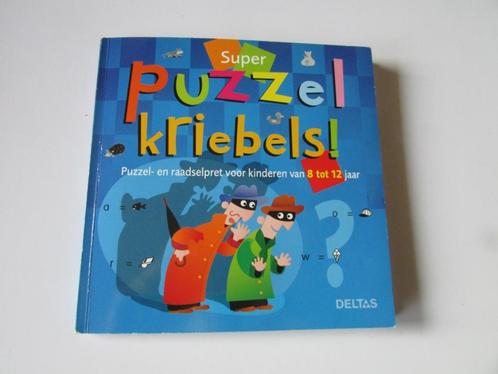 SUPER PUZZEL, KRIEBELS, Boeken, Kinderboeken | Jeugd | 10 tot 12 jaar, Zo goed als nieuw, Non-fictie, Ophalen of Verzenden