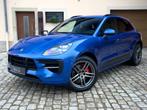 Porsche Macan GTS/Chrono/PDLS+/Caméra/Sièges 18/BOSE/CarPlay, Auto's, Porsche, Automaat, Blauw, Parkeersensor, Leder