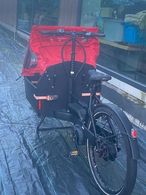 Packster 65 Riese & Muller, Fietsen en Brommers, Fietsen | Bakfietsen, Gebruikt, Overige merken, 2 kinderen, Elektrisch, Huif