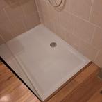 Glazen douchewand, Ophalen