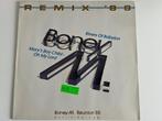 Maxi 45 - Boney M - Rivers of Babylon - Remix '88, Gebruikt, Overige genres, Maxi-single, Ophalen of Verzenden