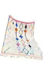 Warme Handgemaakte Berber Tapijten – 100% Natuurlijke Wol, Crème, Ophalen of Verzenden, 200 cm of meer, Modern berber boho