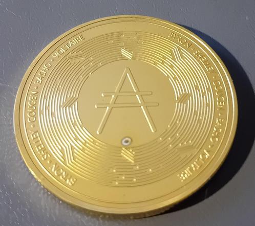 fysieke cryptomunt Cardano, Postzegels en Munten, Munten en Bankbiljetten | Verzamelingen, Munten, Ophalen of Verzenden