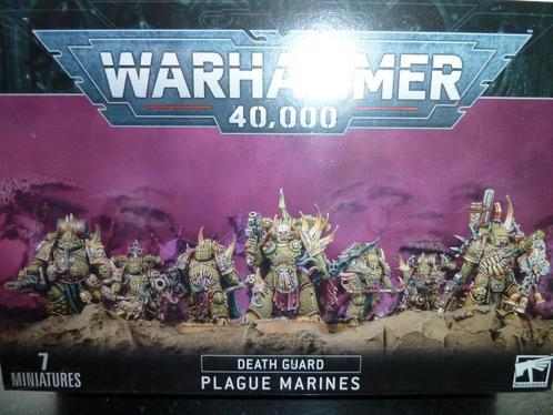 Warhammer 40K: Death Guard Plague Marines ., Hobby en Vrije tijd, Wargaming, Nieuw, Warhammer 40000, Figuurtje(s), Ophalen