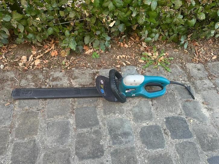 Makita Heggenschaar UH5540 – 55 cm, Tuin en Terras, Heggenscharen, Gebruikt, Elektrisch, Ophalen