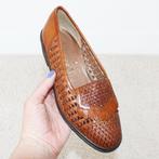 Zeer Mooie Leren Gabor Schoenen - 30 (Maat 4½H/37,5) € 45,-, Schoenen met lage hakken, Bruin, Verzenden, Gabor
