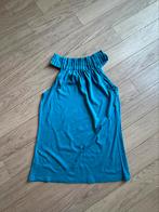 Turquoise topje Calvin Klein, Kleding | Dames, Topjes, Maat 38/40 (M), Zonder mouw, Calvin Klein, Gedragen