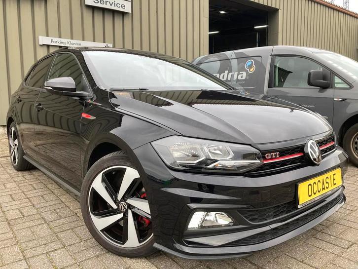 Volkswagen Polo GTI 2.0tsi 207pk -AUTOMAAT -Airco -App -Tops, Auto's, Volkswagen, Bedrijf, Te koop, Polo, ABS, Adaptive Cruise Control