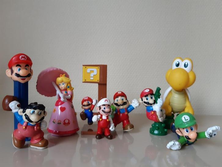 Mario Bros figuren (1989 tot 2017), Verzamelen, Film en Tv, Zo goed als nieuw, Verzenden