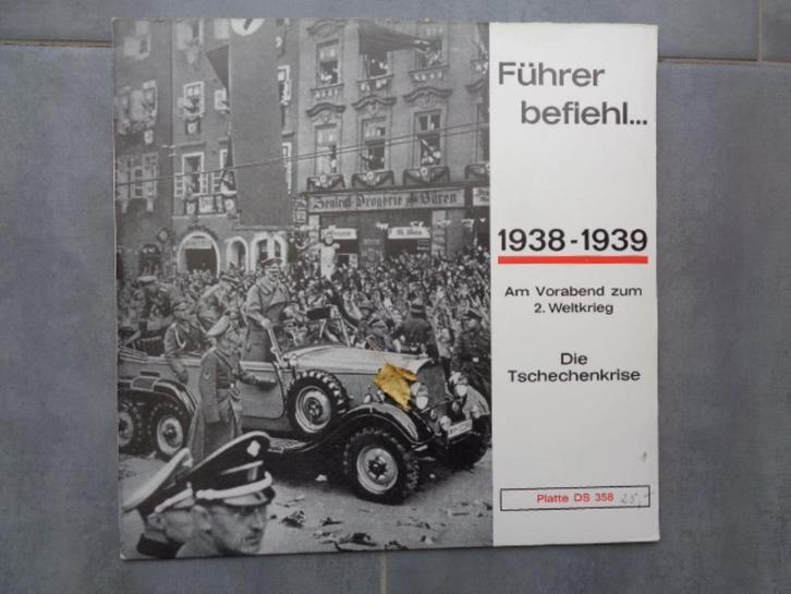 LP over WO2 , aanvang 1939 , Sudetenland en Tsjechoslowakije, Cd's en Dvd's, Vinyl | Overige Vinyl, Gebruikt, Ophalen of Verzenden