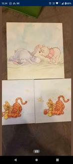 canvas kader schilderij Winnie the Pooh Iejoor en Teigetje, Kinderen en Baby's, Ophalen of Verzenden