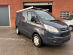Ford Transit Custom Garantie 3Zit!!!, Auto's, Euro 5, Stof, Zwart, 4 cilinders