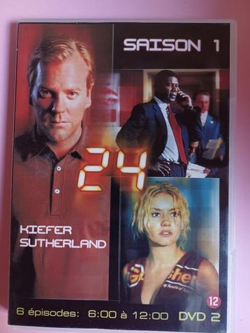 dvd 24 heures chrono saison 1 épisodes 6 à 12, CD & DVD, Enlèvement ou Envoi, Comme neuf