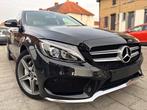 Mercedes-Benz C 180 D PACK AMG/GPS-CUIR-XENON-LED/GARANTiE!!, Achterwielaandrijving, USB, 4 cilinders, Zwart