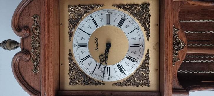 Mooie hangklok met 3 gewichten, Antiek en Kunst, Antiek | Klokken, Ophalen