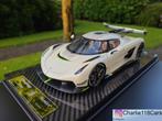 FrontiArt 1/18 Koenigsegg Jesko – Pearl White, Hobby en Vrije tijd, Modelauto's | 1:18, Ophalen of Verzenden, Nieuw